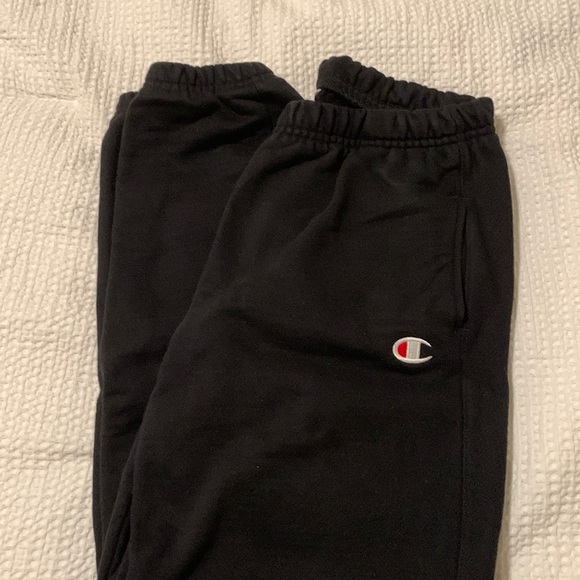 Champion medium reverse weave sweatpant black - Picture 1 of 1